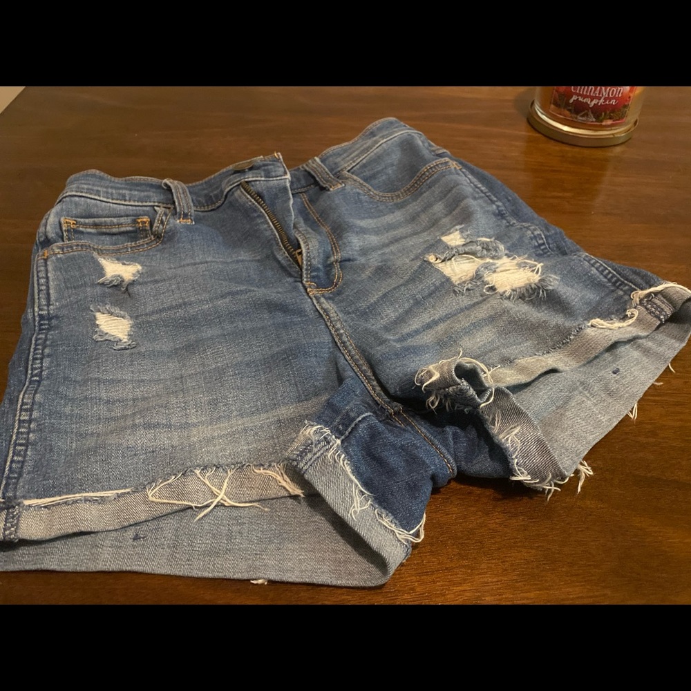 Jean shorts high waisted